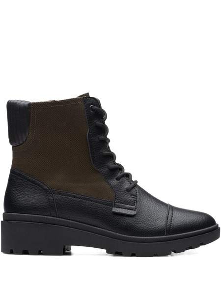  Clarks Calla Charm Lace-up Boots - Black 