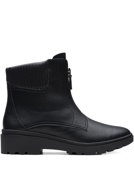  Clarks Calla Zip Boots - Black 