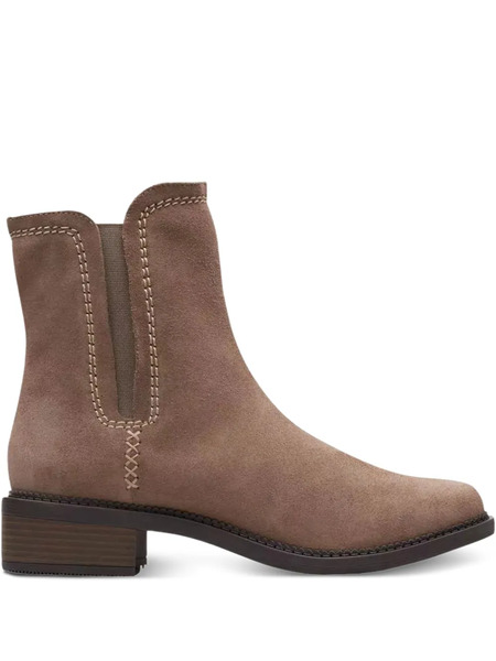  Clarks Maye Zip Boots - Brown 