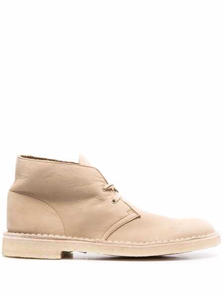  Clarks Originals Ankle Leather Boots - Neutrals 