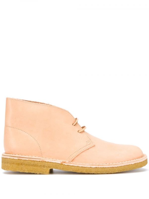  Clarks Originals Classic Leather Ankle Boots - Neutrals 