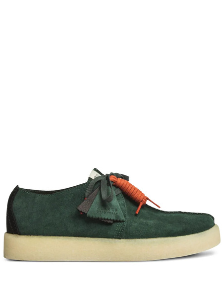 Clarks Originals Trek mid Green Suede Desert Boots 