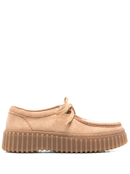  Clarks Torhill Bee Derby Shoes - Neutrals 