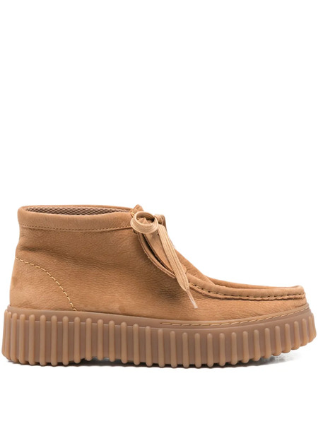  Clarks Torhill Moss Boots - Brown 