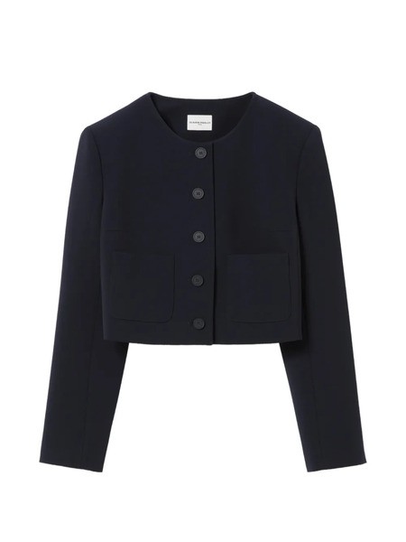  Claudie Pierlot Button Patch-pocket Jacket - Blue 