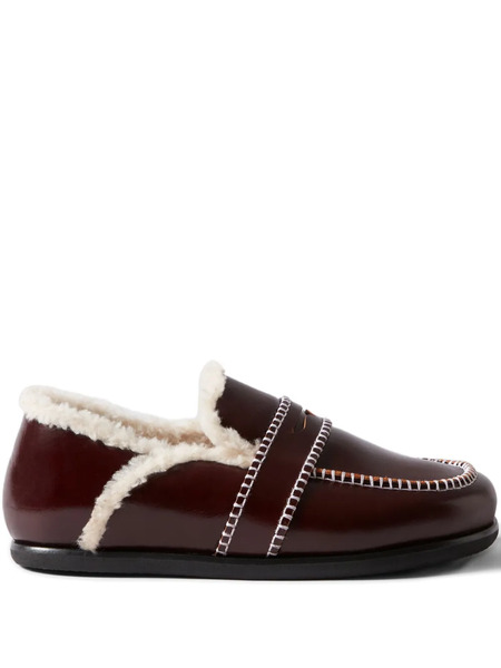  Claudie Pierlot Contrast-stitching Mules - Red 