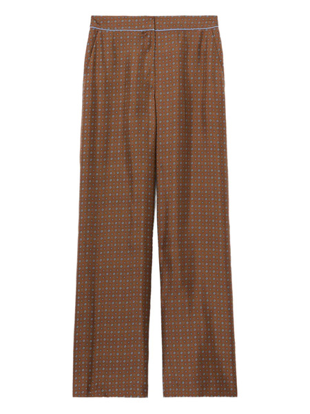  Claudie Pierlot Patterned Pants - Brown 