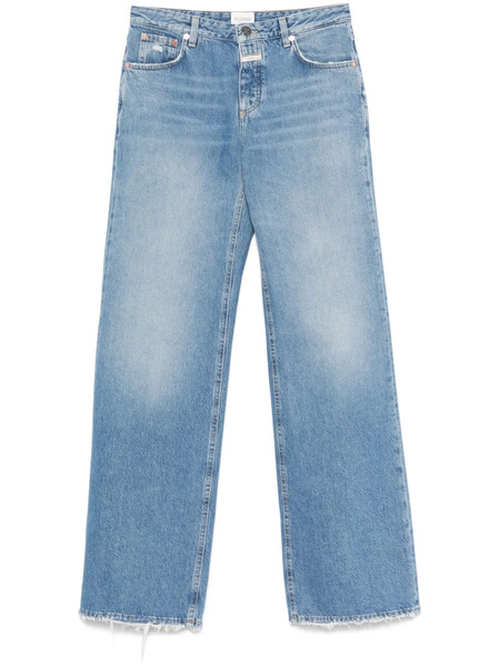  Closed Logo-patch Jeans - Blue 
