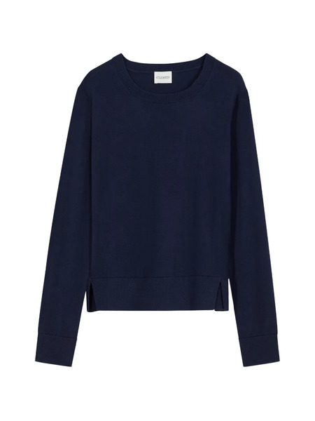  Closed Long-sleeve Crew-neck Sweater - Blue 