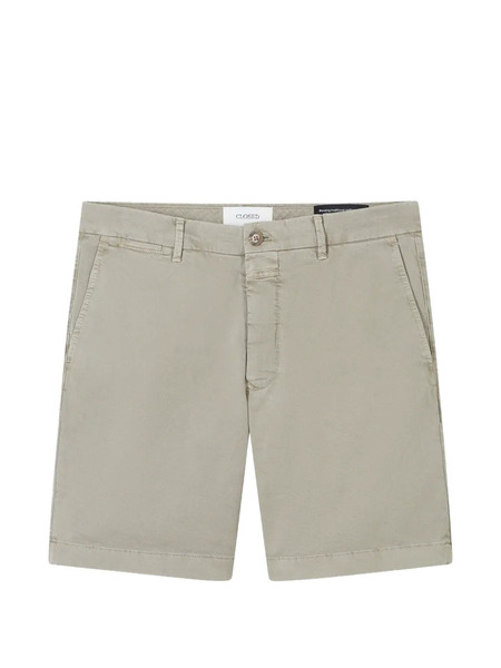  Closed Side-pockets Chino Shorts - Neutrals 
