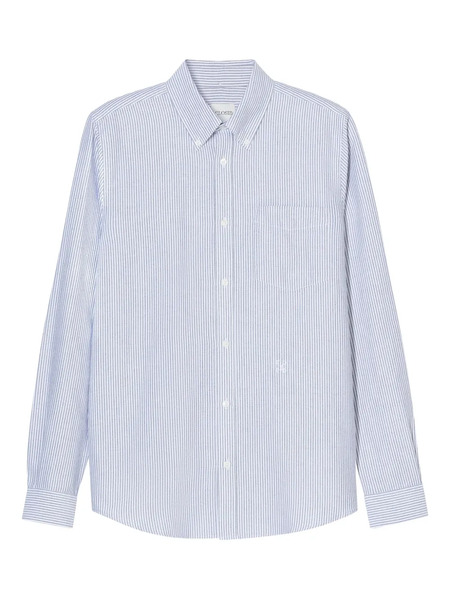  Closed Striped Button-down Shirt - Blue 