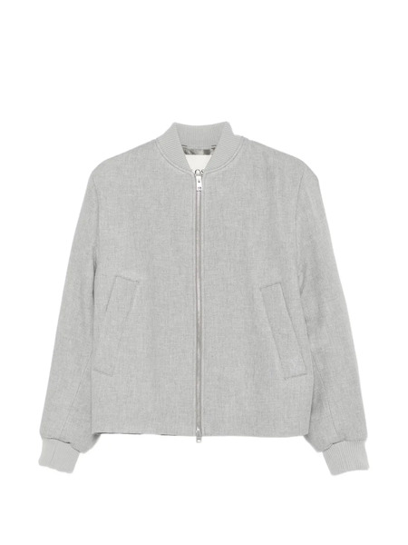  Closed Zip-up Bomber Jacket - Grey 