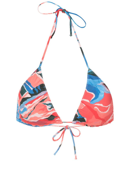 Clube Bossa Aava Graphic-print Bikini Top - Multicolour 