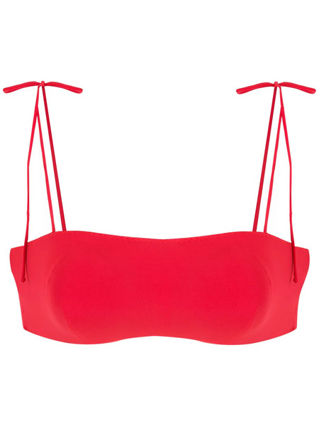  Clube Bossa Casall Draping Shoulder-strap Bikini - Red 