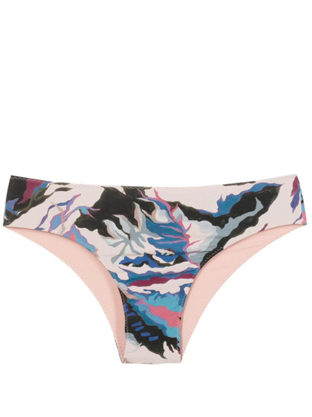  Clube Bossa Chung Camouflage-print Bikini Bottoms - Multicolour 