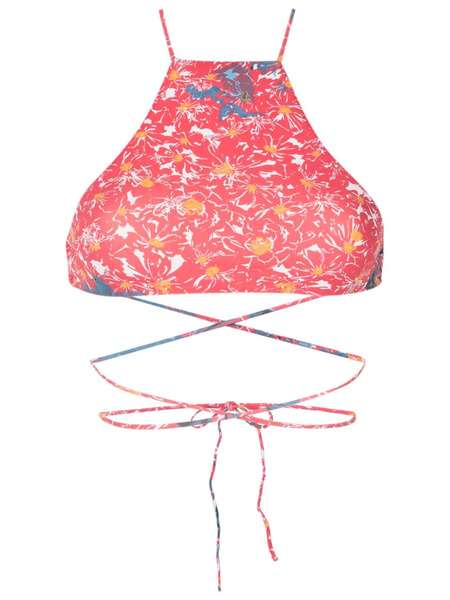  Clube Bossa Chung Floral-print Bikini Top - Multicolour 