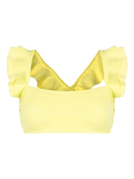  Clube Bossa Jasper Ruffled Bikini Top - Yellow 