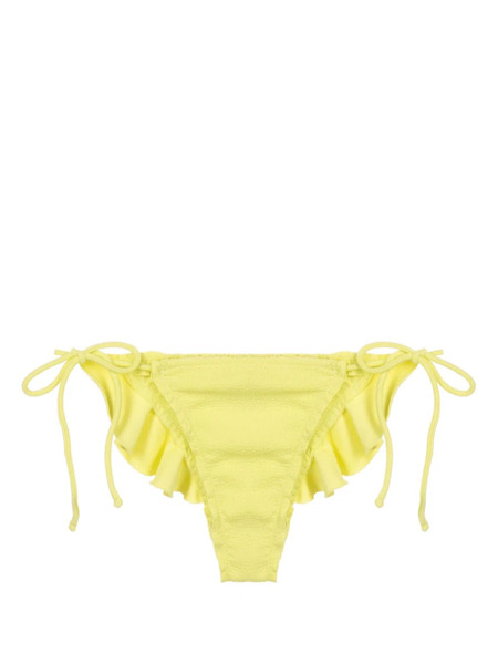  Clube Bossa Malgosia Ruffled Bikini Bottoms - Yellow 