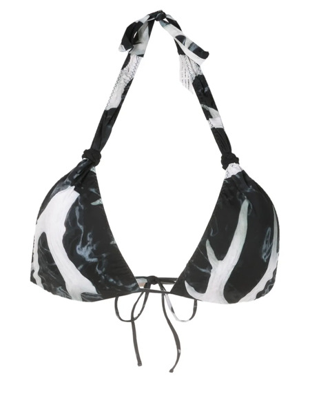 Clube Bossa Rings Triangle Bikini Top - Black 