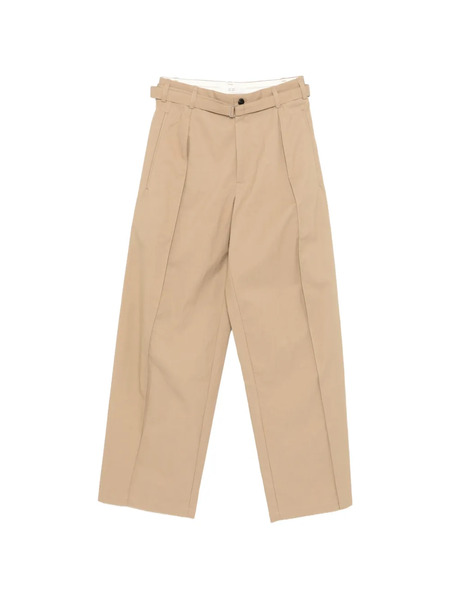 Co Collection Pleated Belted Trousers - Neutrals 