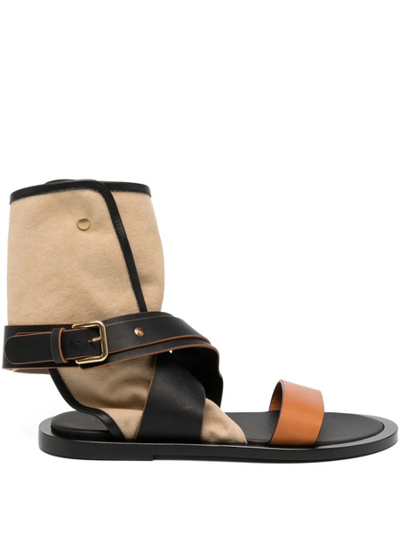  Co Collection Wrapped Gladiator Sandals - Brown 