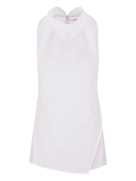  Co High-neck Sleeveless Top - White 
