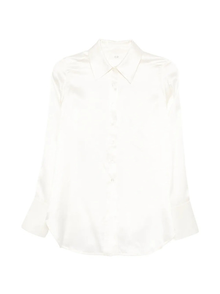  Co Satin Shirt - Neutrals 