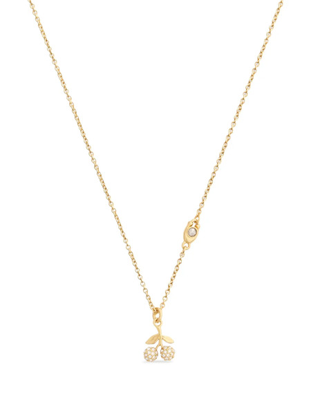  Coach Cherry-pendant Necklace - Gold 