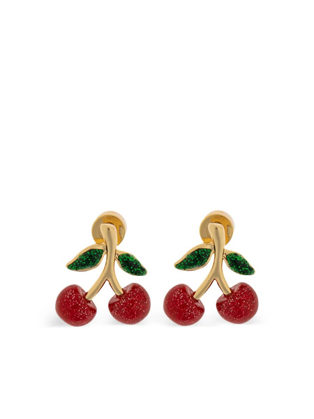  Coach Cherry-shaped Stud Earrings - Gold 