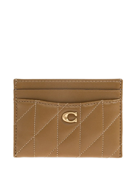  Coach Essential Quilted Cardholder - Neutrals 