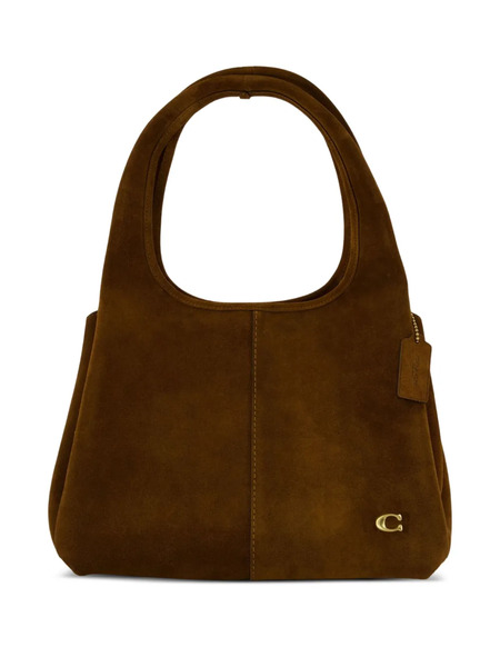 Coach Lana Top-handle Suede Shoulder Bag - Brown 