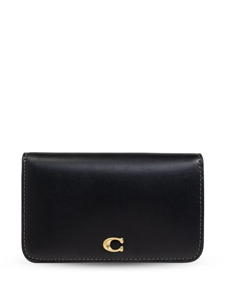  Coach Leather Wallet - Black 