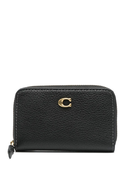  Coach Leather Wallet - Black 