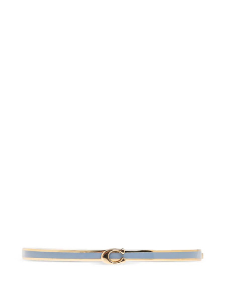  Coach Logo Bangle Bracelet - Gold 