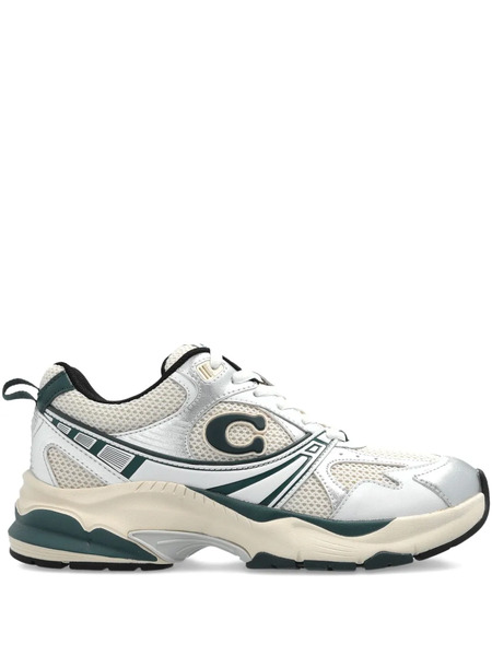 Coach Logo-detail Mesh Sneakers - Neutrals 
