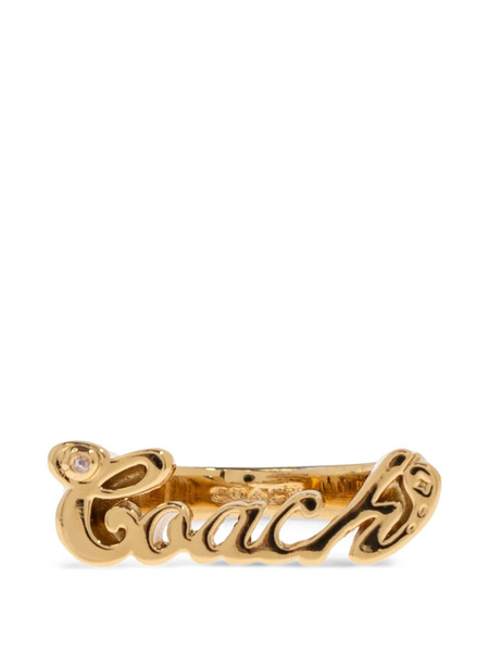  Coach Logo Ring - Gold 