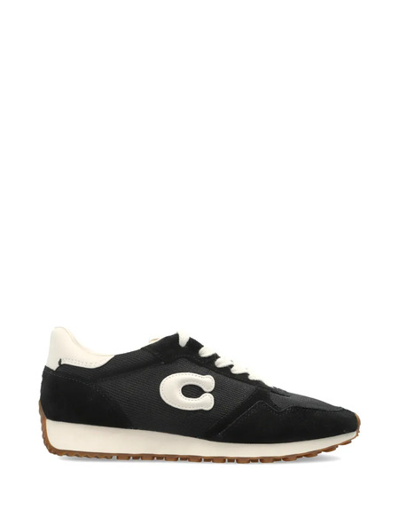  Coach Logo Sneakers - Black 