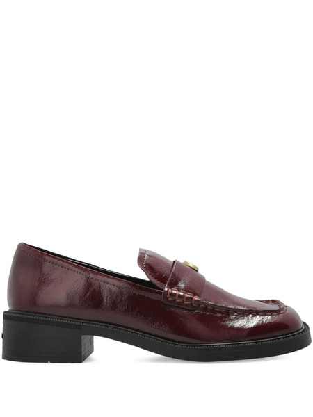  Coach 25mm Penny Loafers - Red 
