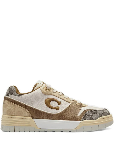  Coach Monogram Logo Trainers - Neutrals 
