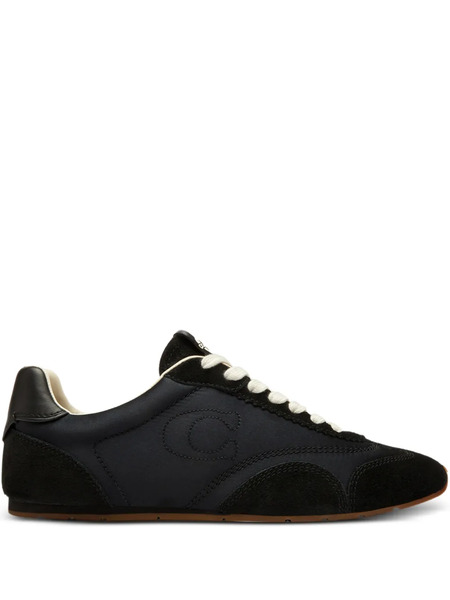  Coach Panelled Sneakers - Black 