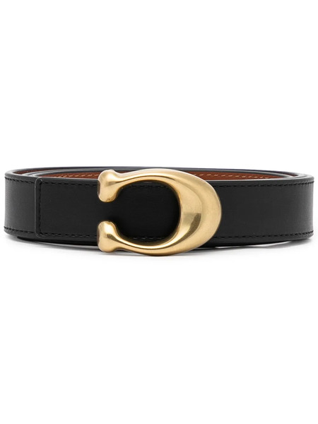  Coach Reversible Belt - Black 