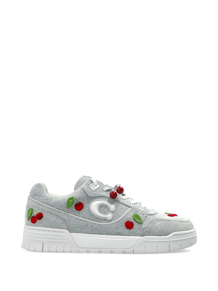  Coach Soho Cherry-detail Sneakers - Blue 