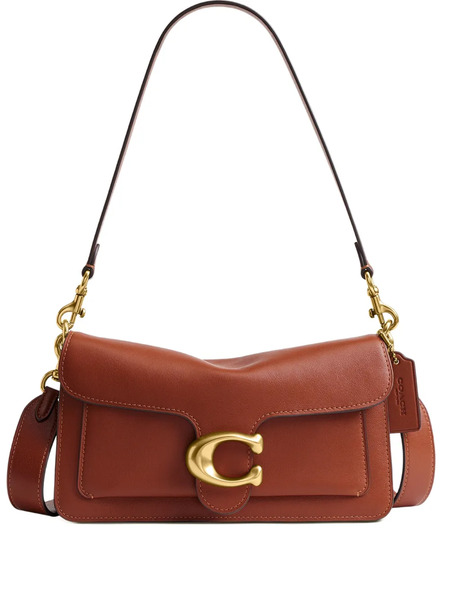  Coach Tabby Leather Shoulder Bag - Brown 