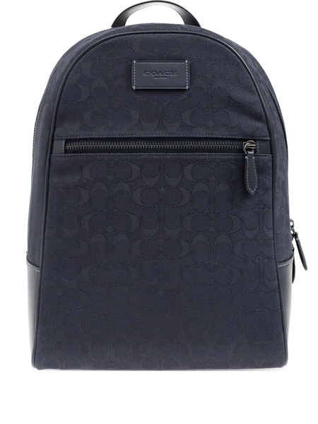  Coach Theo Monogrammed Backpack - Blue 