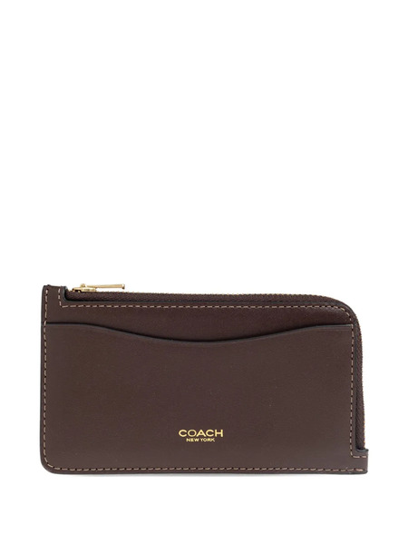  Coach Zip-around Cardholder - Brown 