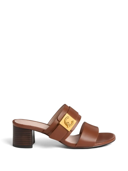 Coccinelle C-me Lock Sandals - Brown 