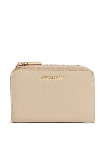  Coccinelle Logo-appliqué Wallet - Neutrals 