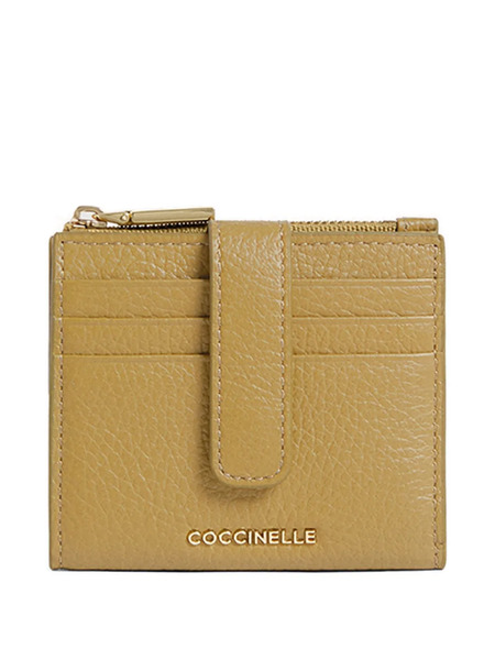  Coccinelle Logo-plaque Wallet - Neutrals 