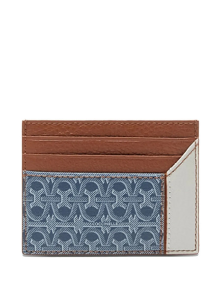  Coccinelle Loreen Monogram Card Holder - Blue 