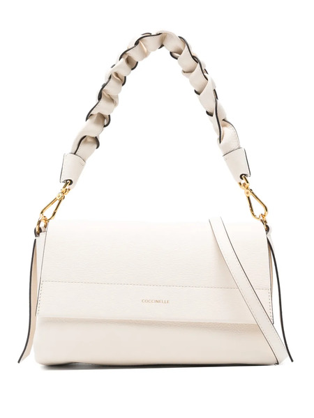  Coccinelle Twisted-strap Shoulder Bag - Neutrals 